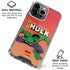 Marvel Classic Comics The Incredible Hulk iPhone 15 Pro Clear Case