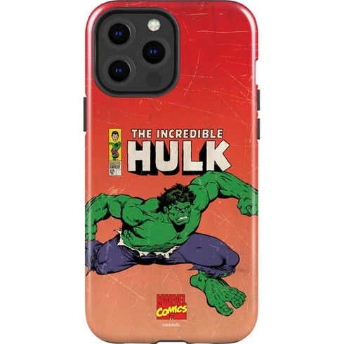 Marvel Classic Comics The Incredible Hulk iPhone 15 Pro Max Impact Case