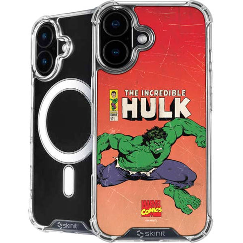 Marvel Classic Comics The Incredible Hulk iPhone 16 Plus MagSafe Case