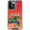 Marvel Classic Comics The Incredible Hulk iPhone 16 Pro Clear Case