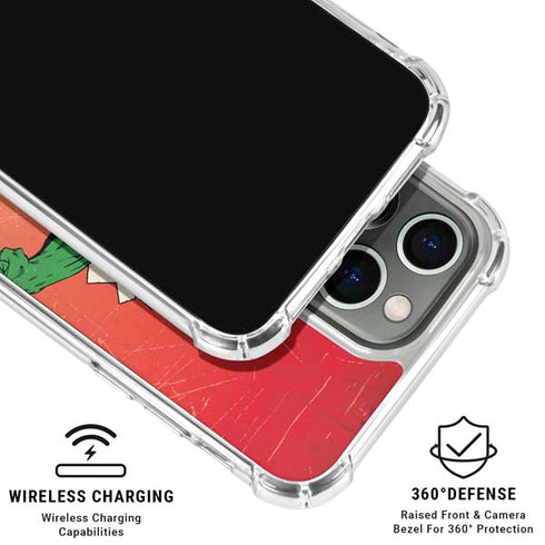 Marvel Classic Comics The Incredible Hulk iPhone 16 Pro Max Clear Case
