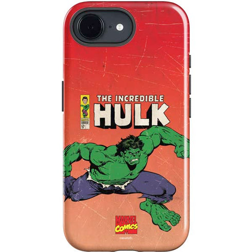 Marvel Classic Comics The Incredible Hulk iPhone 16e Impact Case