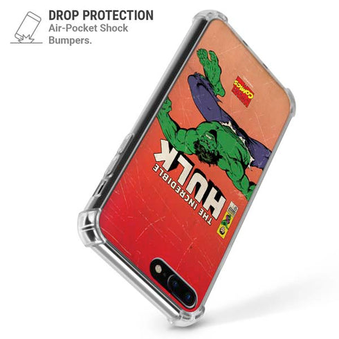 Marvel Classic Comics The Incredible Hulk iPhone 7/8 Plus Clear Case