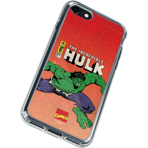 Marvel Classic Comics The Incredible Hulk iPhone SE (2nd & 3rd Gen) Clear Case