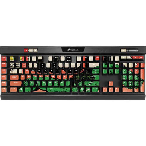 Marvel Classic Comics The Incredible Hulk K95 RGB PLATINUM Mechanical Gaming Keyboard Skin