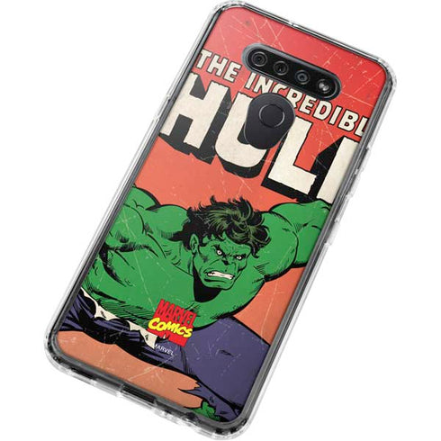 Marvel Classic Comics The Incredible Hulk LG K51/Q51 Clear Case