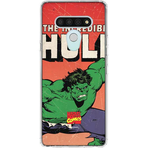 Marvel Classic Comics The Incredible Hulk LG Stylo 6 Clear Case