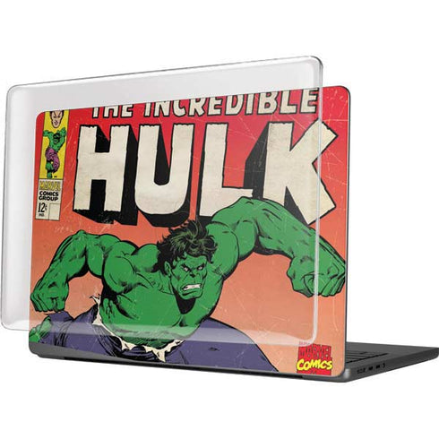 Marvel Classic Comics The Incredible Hulk MacBook Pro 14in (2021-24) Case plus Skin