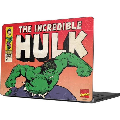 Marvel Classic Comics The Incredible Hulk MacBook Pro 14in (2021-24) Skin