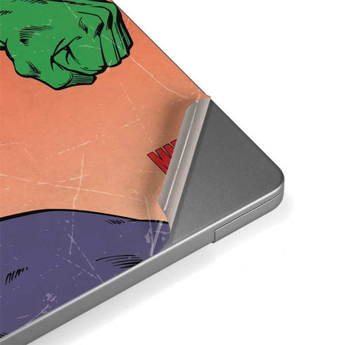 Marvel Classic Comics The Incredible Hulk MacBook Pro 14in (2021-24) Skin