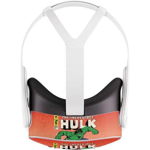 Marvel Classic Comics The Incredible Hulk Meta Quest 3S Skin