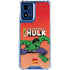Marvel Classic Comics The Incredible Hulk Moto G 5G (2024) Clear Case