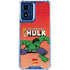 Marvel Classic Comics The Incredible Hulk Moto G Play 4G (2024) Clear Case