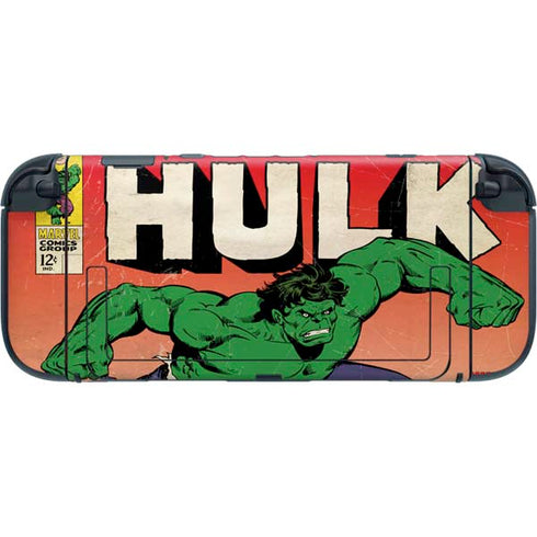 Marvel Classic Comics The Incredible Hulk Nintendo Switch 2 (2025) with Joy-Con Skin