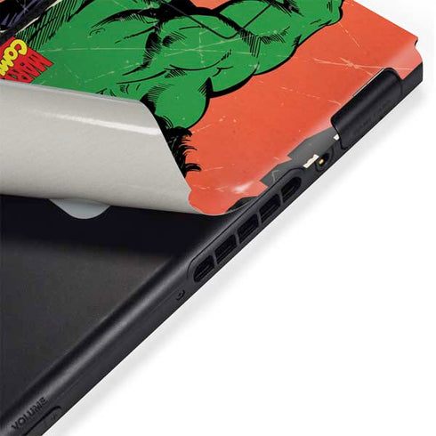 Marvel Classic Comics The Incredible Hulk Nintendo Switch Bundle Skin