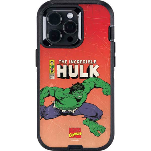 Marvel Classic Comics The Incredible Hulk Otterbox Defender iPhone Skin