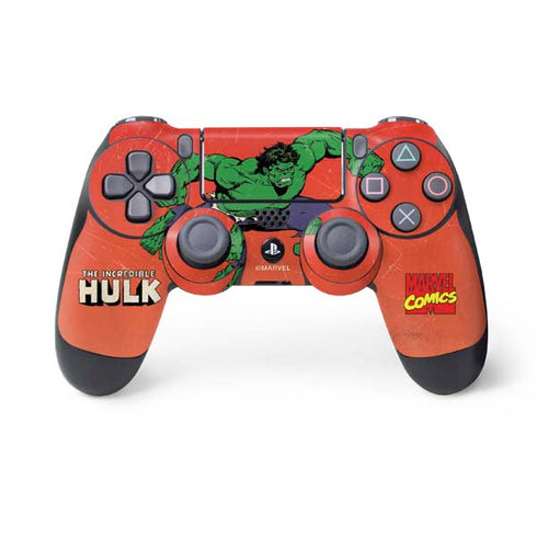 Marvel Classic Comics The Incredible Hulk PS4 Controller Skin