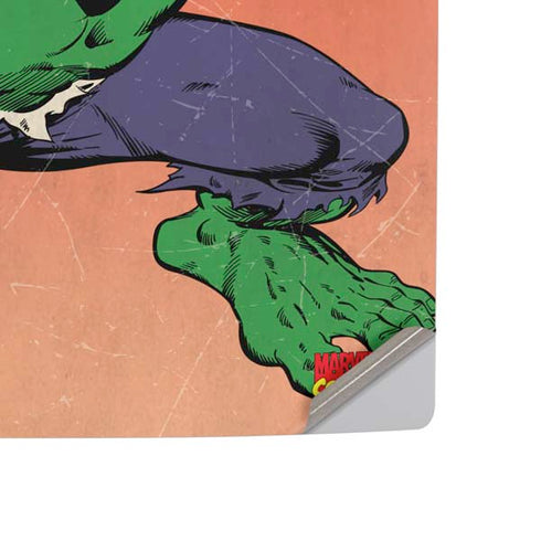 Marvel Classic Comics The Incredible Hulk PS5 Console Skin