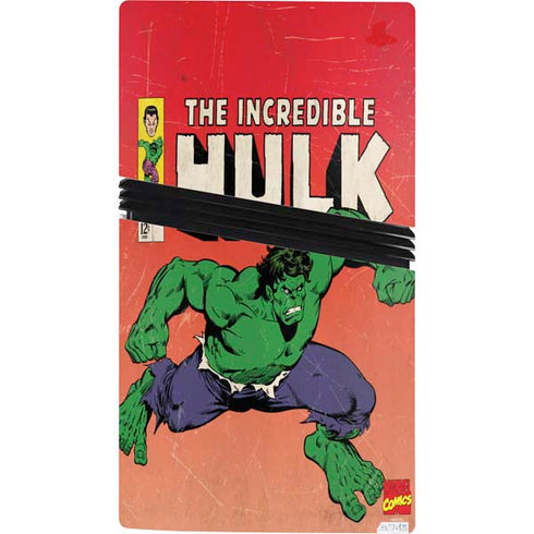 Marvel Classic Comics The Incredible Hulk PS5 Pro Console Skin