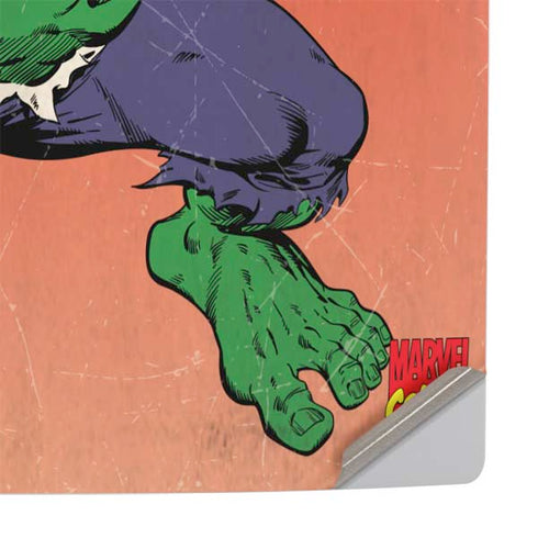 Marvel Classic Comics The Incredible Hulk PS5 Pro Console Skin