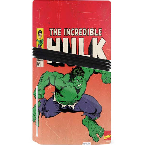 Marvel Classic Comics The Incredible Hulk PS5 Pro Disk Console Skin