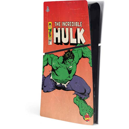 Marvel Classic Comics The Incredible Hulk PlayStation PS5 Skins
