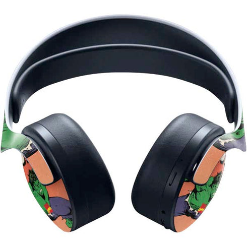 Marvel Classic Comics The Incredible Hulk PULSE 3D Wireless Headset for PS5 Skin