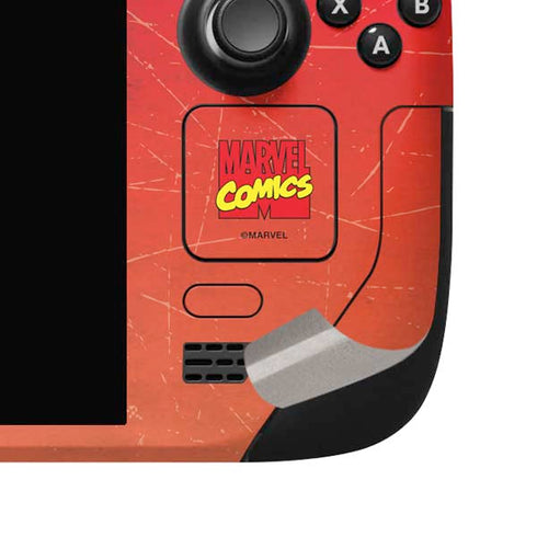 Marvel Classic Comics The Incredible Hulk Steam Deck Handheld Gaming Computer OLED Skin