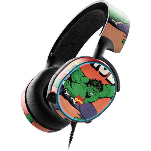 Marvel Classic Comics The Incredible Hulk SteelSeries Arctis 3 Skin
