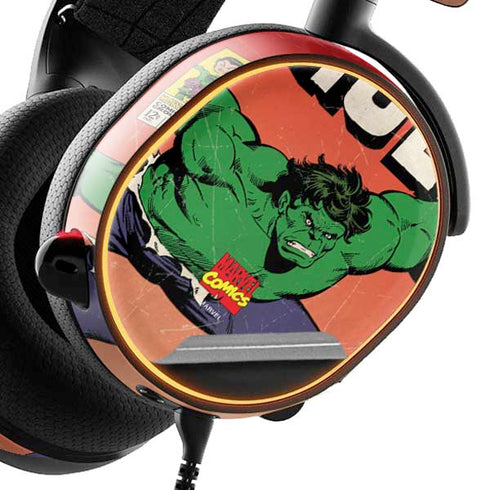 Marvel Classic Comics The Incredible Hulk SteelSeries Arctis 5 Skin