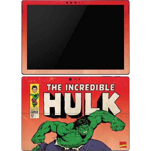 Marvel Classic Comics The Incredible Hulk Surface Pro 6 Skin