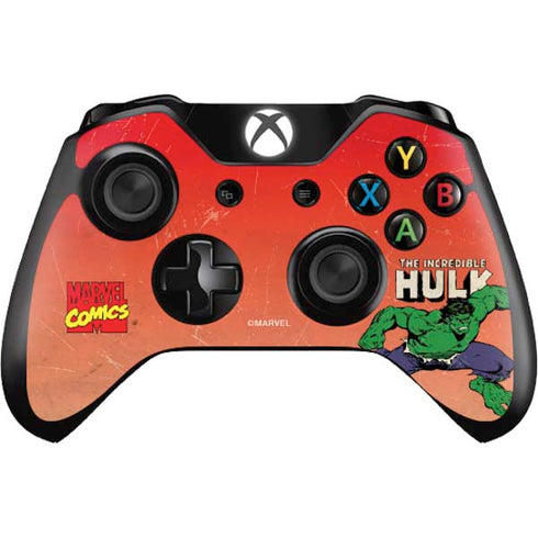 Marvel Classic Comics The Incredible Hulk Xbox One Controller Skin