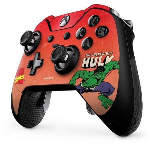 Marvel Classic Comics The Incredible Hulk Xbox One Elite Controller Skin