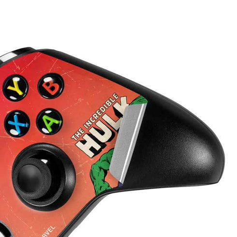 Marvel Classic Comics The Incredible Hulk Xbox One S Controller Skin