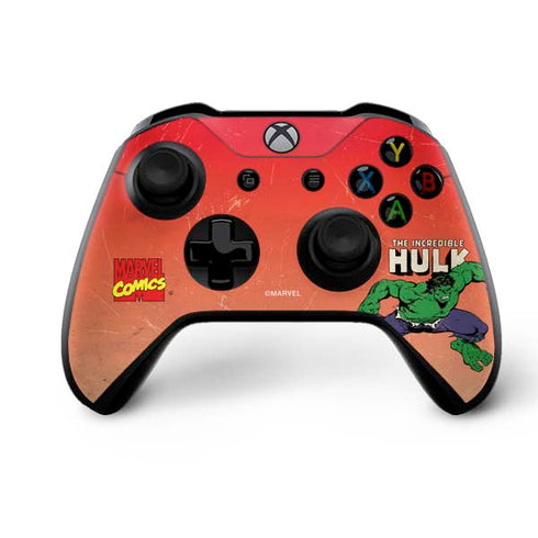 Marvel Classic Comics The Incredible Hulk Xbox One X Bundle Skin