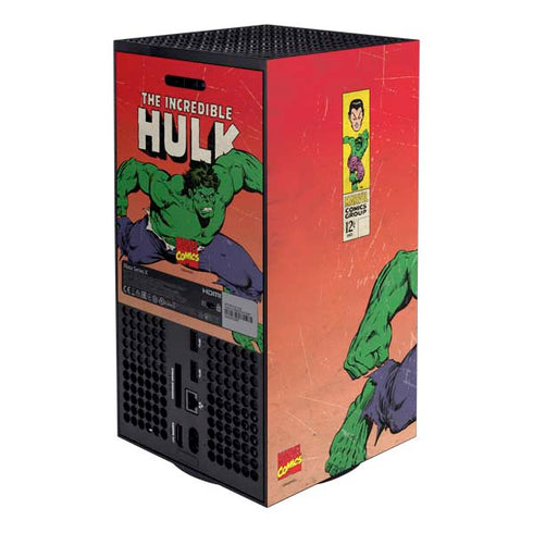 Marvel Classic Comics The Incredible Hulk Xbox Series X Bundle Skin