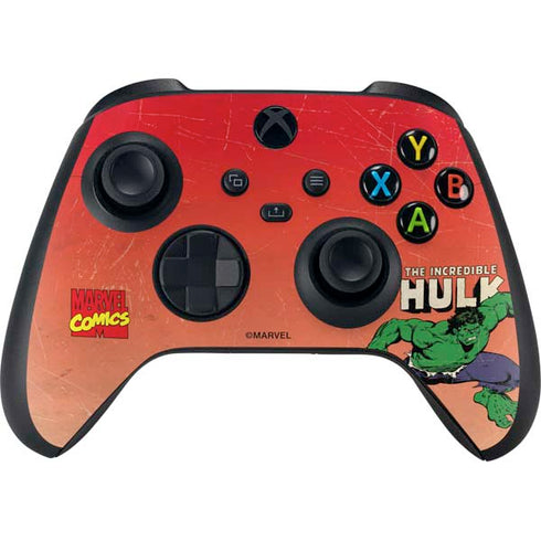 Marvel Classic Comics The Incredible Hulk Xbox Series X Bundle Skin