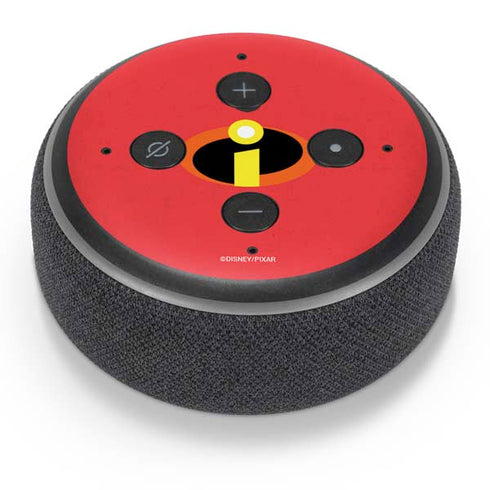Disney The Incredibles Main Logo Amazon Echo Dot Skin