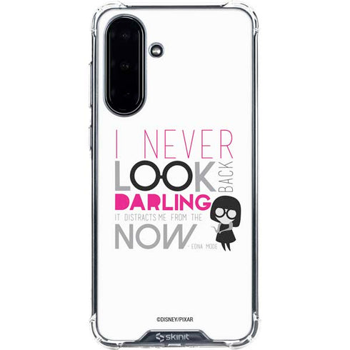 Disney The Incredibles Edna Mode Art Galaxy A36 5G Clear Case