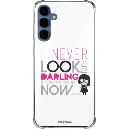 Disney The Incredibles Edna Mode Art Galaxy A55 5G Clear Case
