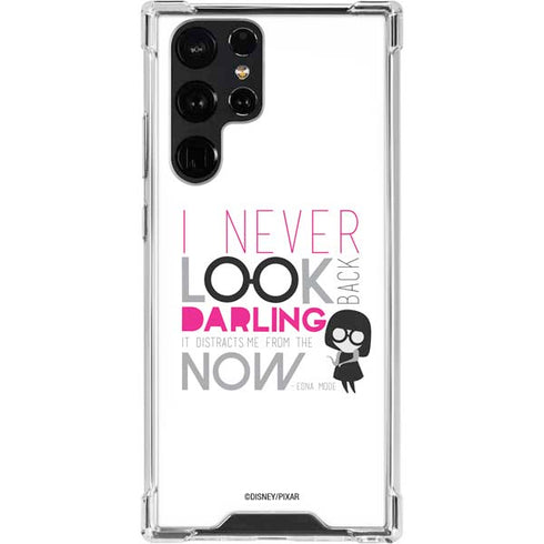 Disney The Incredibles Edna Mode Art Galaxy S23 Ultra Clear Case