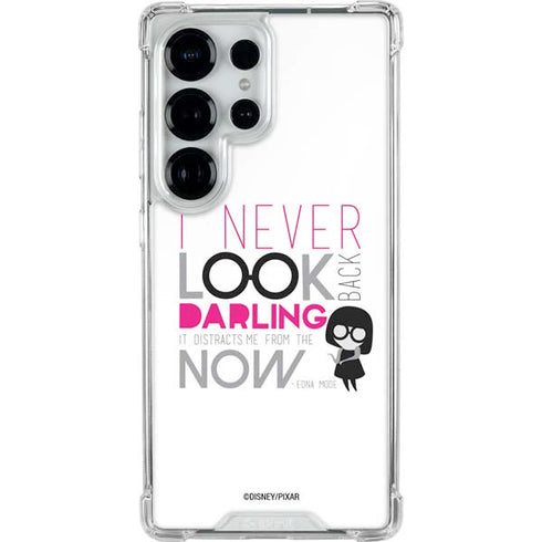 Disney The Incredibles Edna Mode Art Galaxy S25 Ultra Clear Case