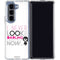 Disney The Incredibles Edna Mode Art Galaxy Z Fold5 5G Clear Case