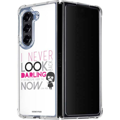 Disney The Incredibles Edna Mode Art Galaxy Z Fold5 5G Clear Case
