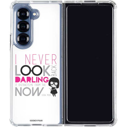 Disney The Incredibles Edna Mode Art Galaxy Z Fold7 Clear Case