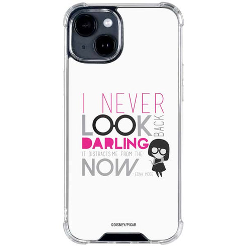 Disney The Incredibles Edna Mode Art iPhone 15 Clear Case