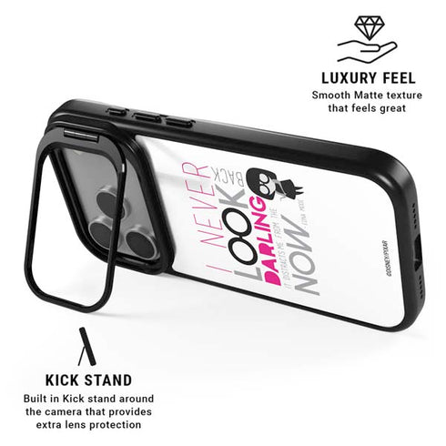 Disney The Incredibles Edna Mode Art iPhone 17 Pro Max Kickstand Case