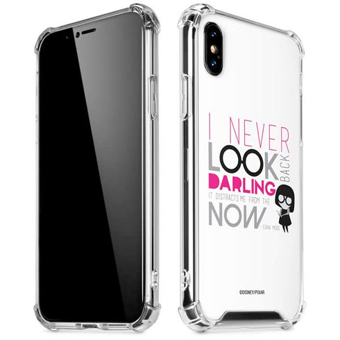 Disney The Incredibles Edna Mode Art iPhone X/XS Clear Case