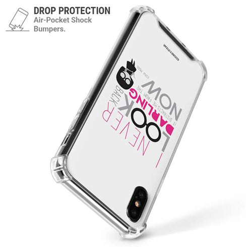 Disney The Incredibles Edna Mode Art iPhone X/XS Clear Case