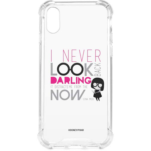 Disney The Incredibles Edna Mode Art iPhone XS Clear Case